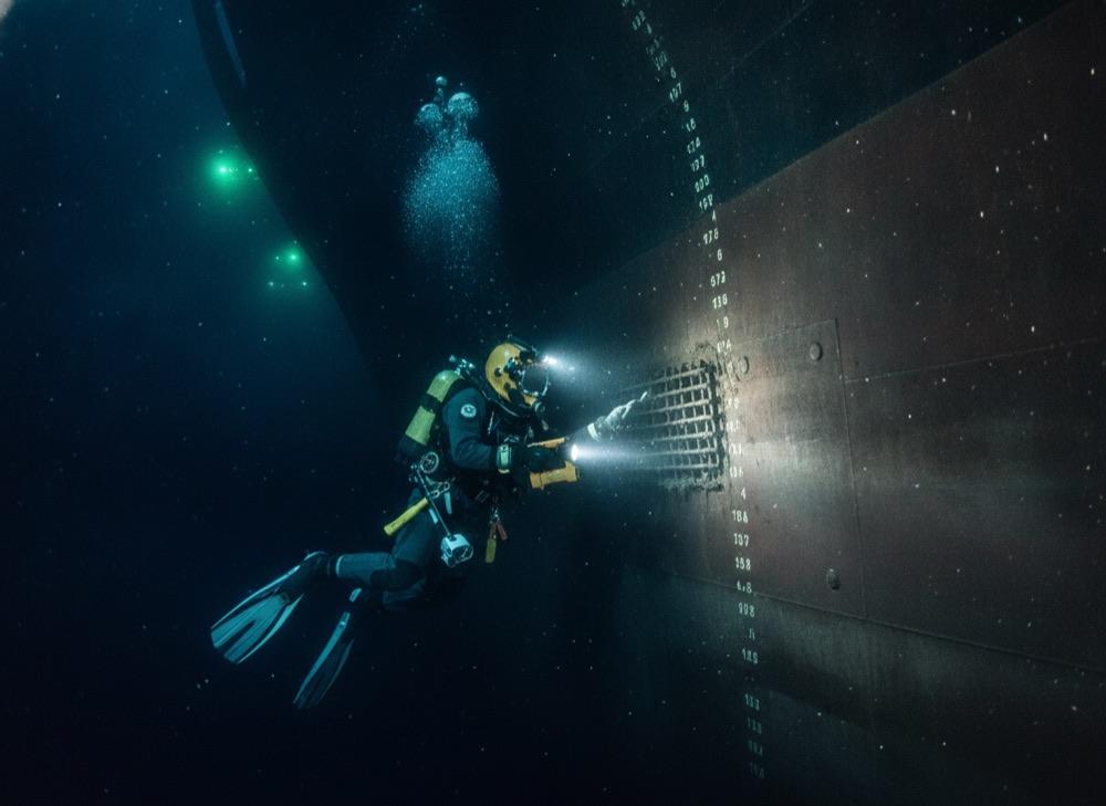 Underwater inspection (UWI) — Anti-narcotics